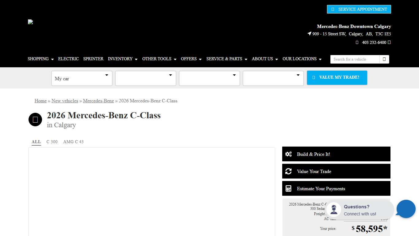 2026 Mercedes-Benz C-Class : Price, Specs & Review Mercedes-Benz Downtown Calgary (Canada)
